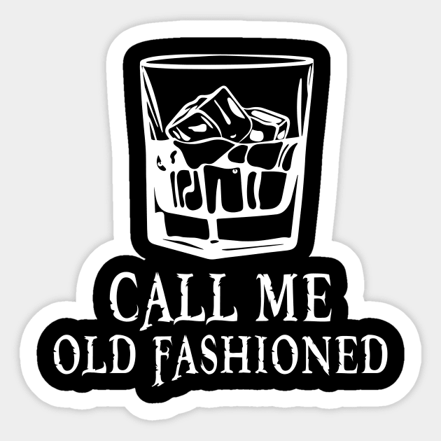 Call Me Old Fashioned Sticker by teesumi